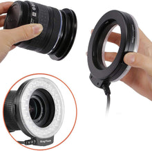 Load image into Gallery viewer, Digital Nc 48 Macro LED Ring Light &amp; Ring Flash with LCD
