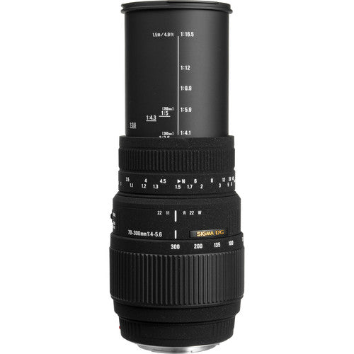 Used: Sigma 70-300mm f/4-5.6 DG Macro Lens for Sony and Minolta Cameras