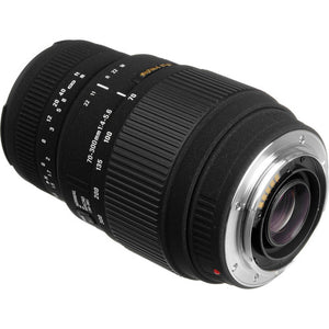 Used: Sigma 70-300mm f/4-5.6 DG Macro Lens for Sony and Minolta Cameras