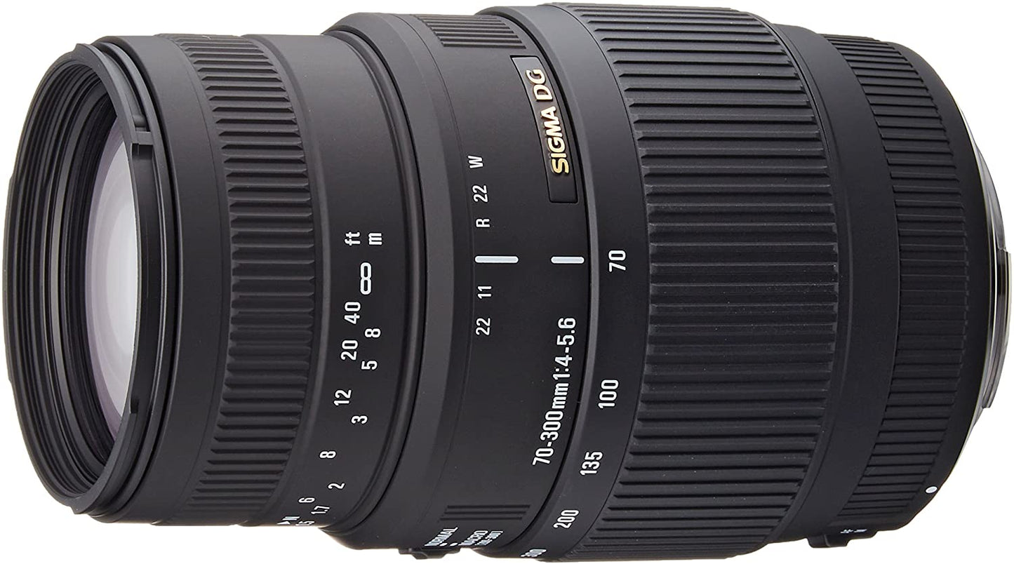 Sigma 70-300mm f/4-5.6 DG Macro Telephoto Zoom Lens for Canon SLR Cameras(Used)