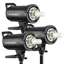Load image into Gallery viewer, GODOX SK300II Studio Strobe Lighting Kit
