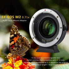 Load image into Gallery viewer, VILTROX Lens Mount Adapter EF-EOS M2, M3, M5, M6 ,M10, M50 &amp; M100
