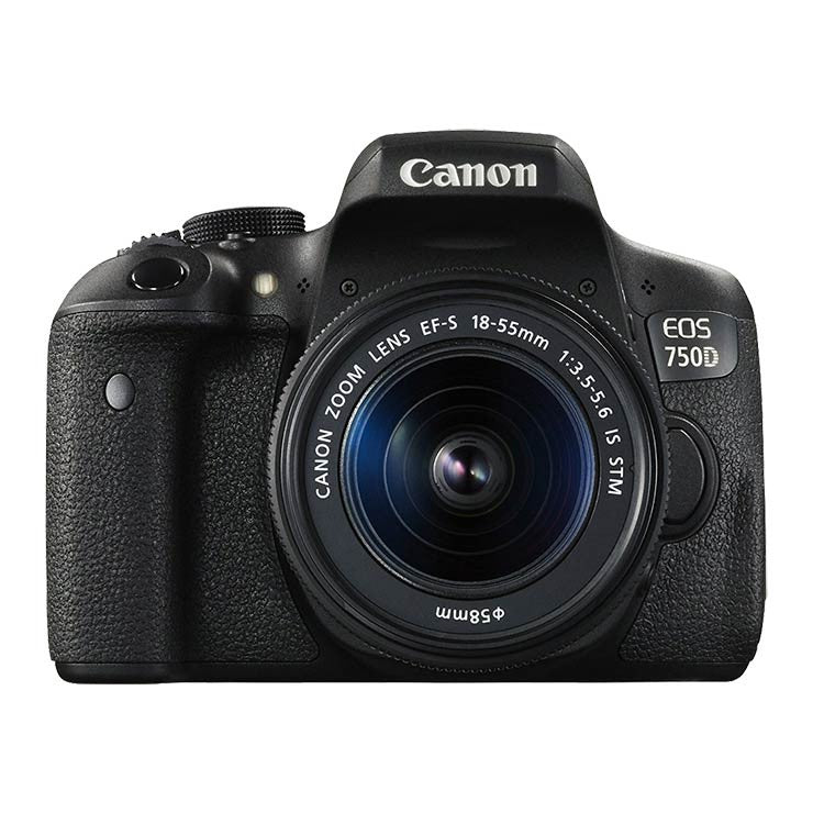 Canon 750D with 18-55mm STM lens
