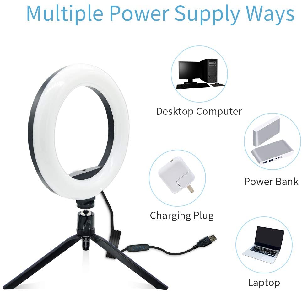 8" Selfie Ring Light