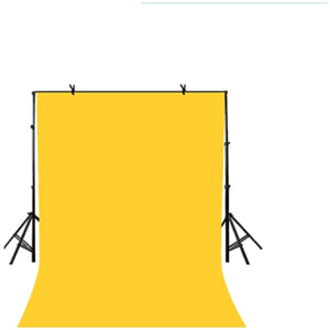 Professional 3mX6m photography Backdrop Yellow Screen (with stands)